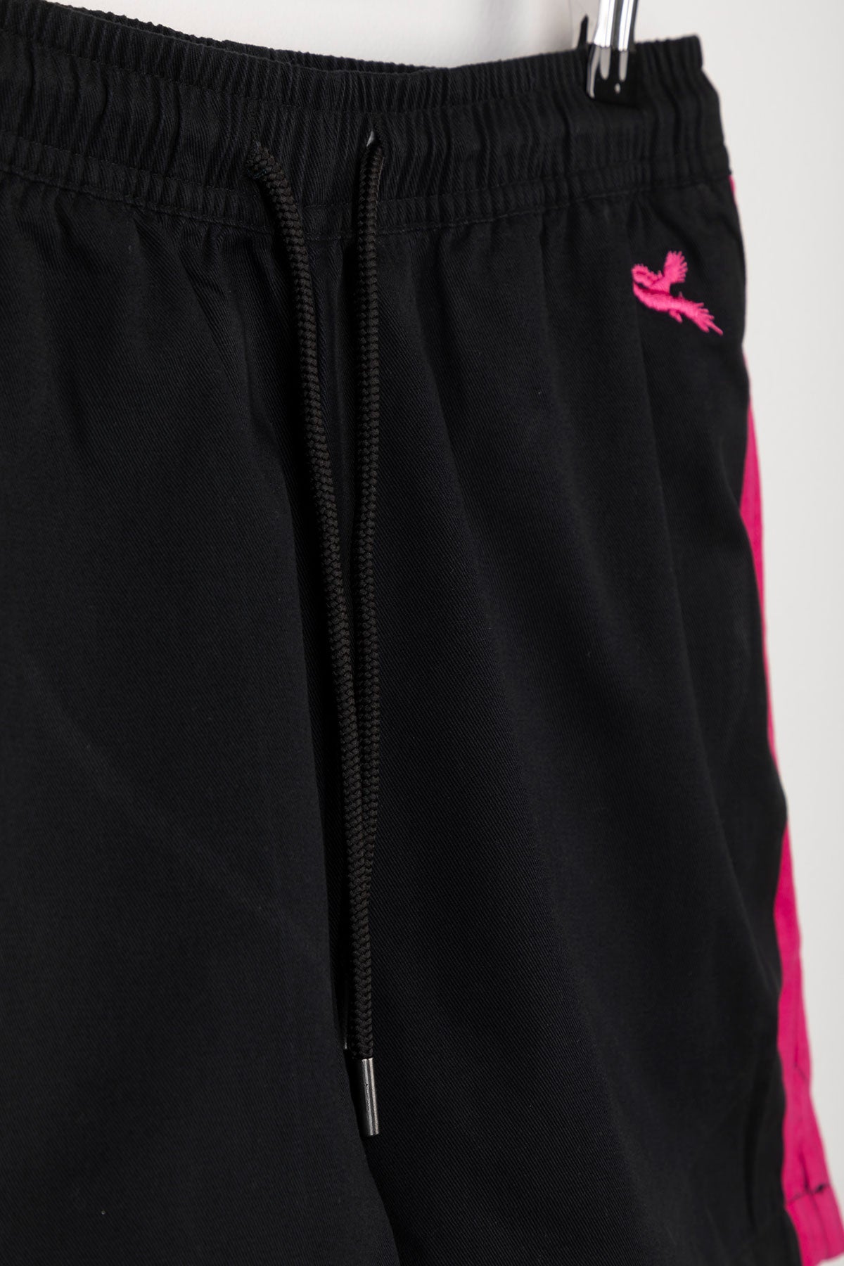 Black/Bonbon - Ladies Cotton Shorts - Kirby