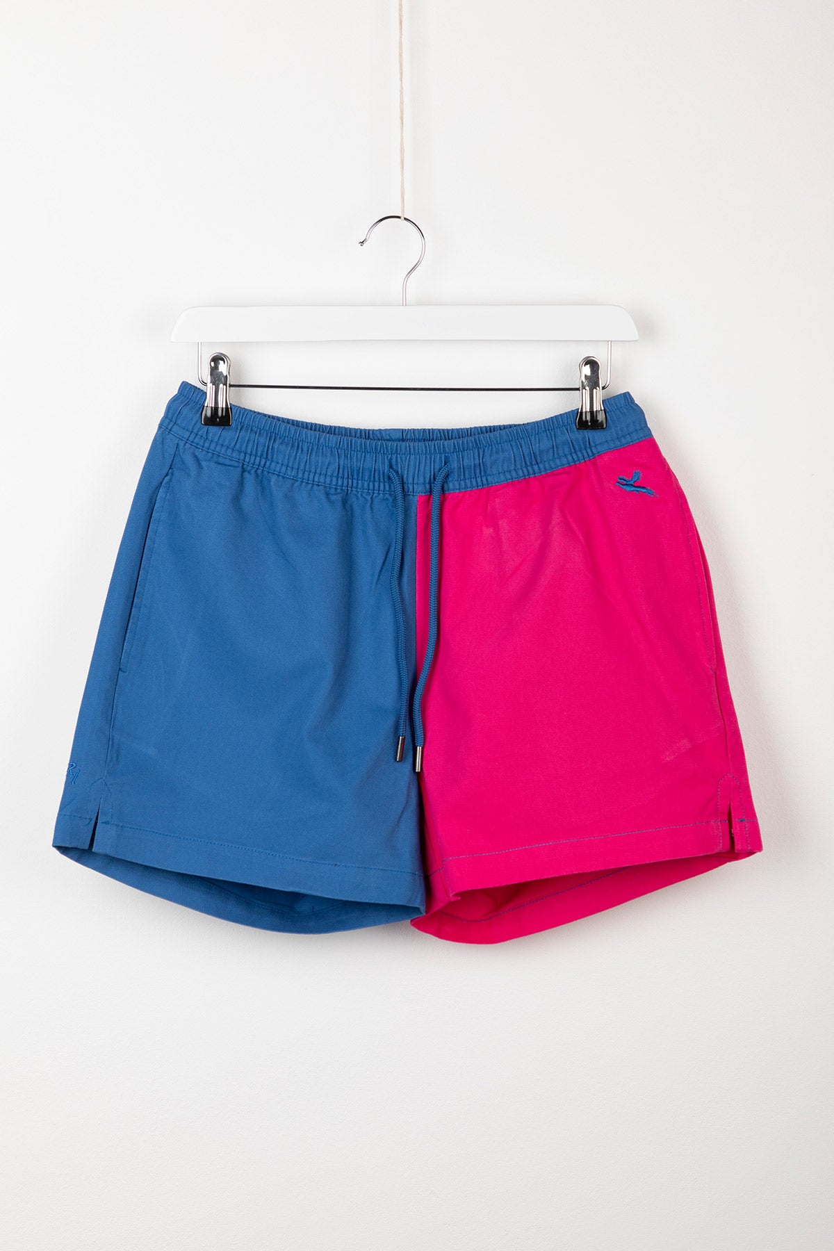 Blue/Bonbon - Ladies Cotton Shorts - Kirby