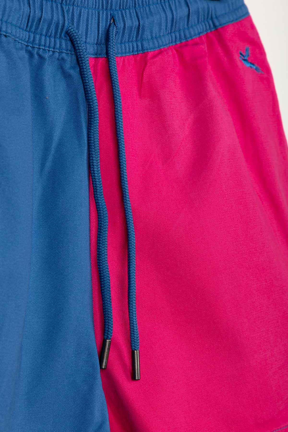 Blue/Bonbon - Ladies Cotton Shorts - Kirby