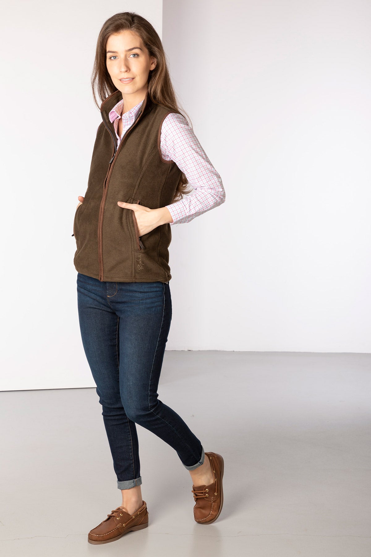 Bark - Ladies Fleece Waistcoat - Huggate