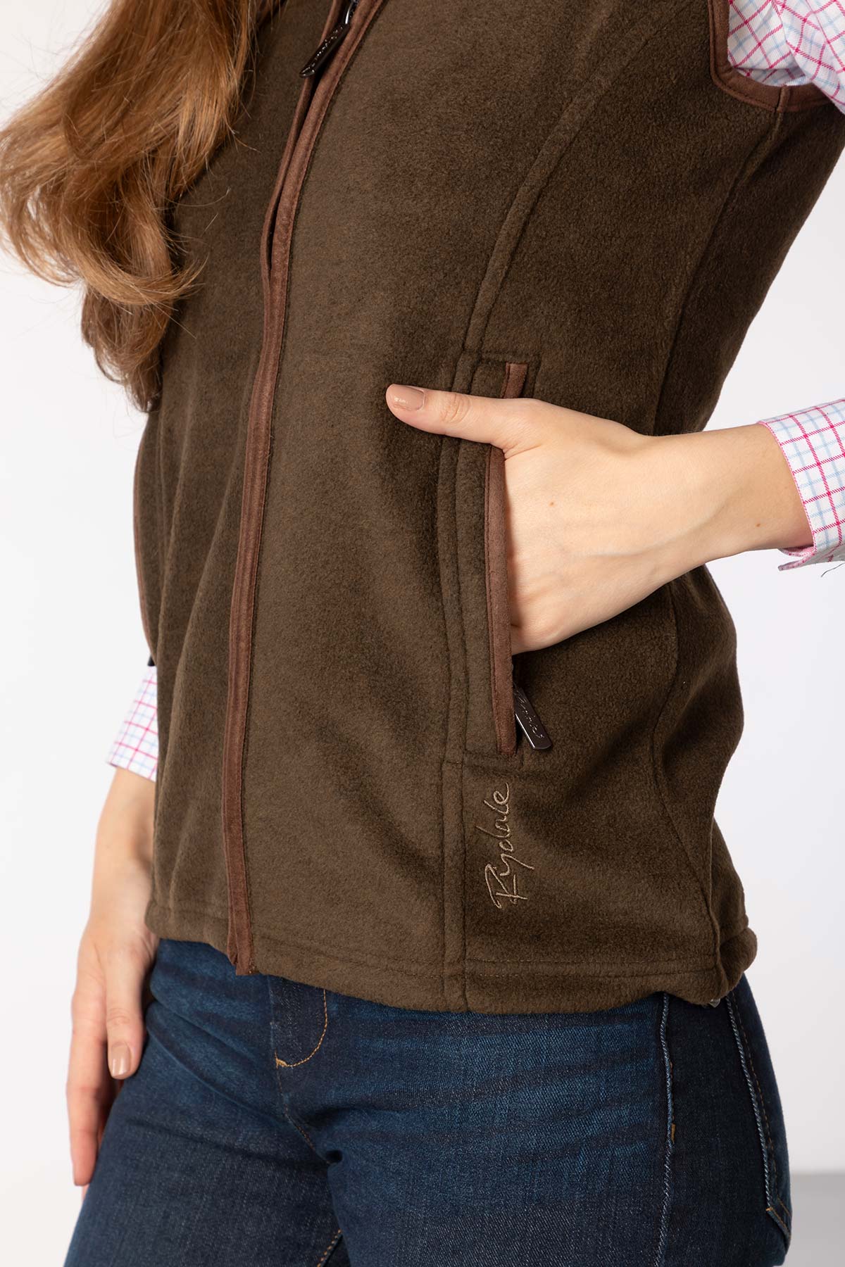 Bark - Ladies Fleece Waistcoat - Huggate