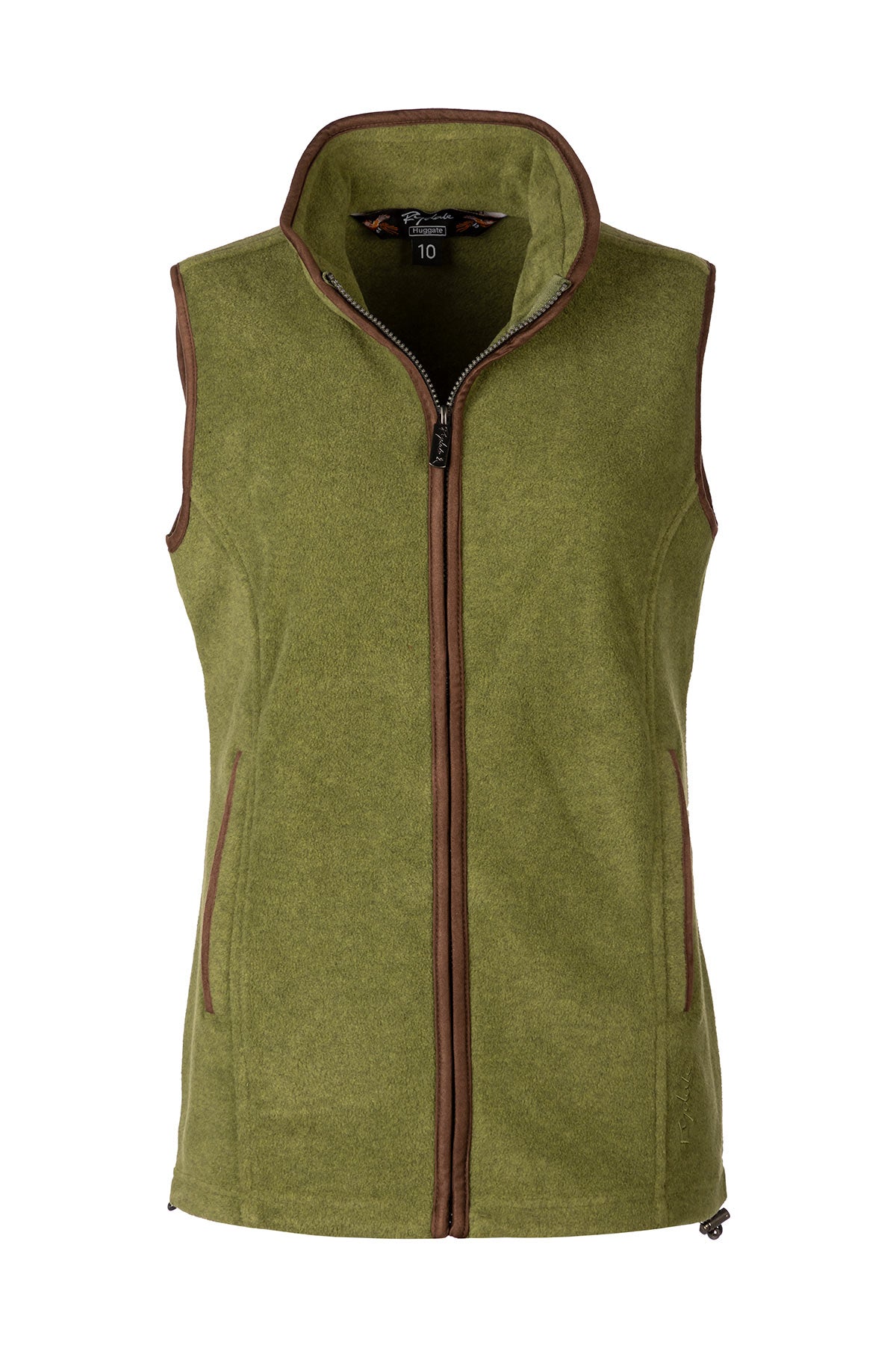 Moss - Ladies Fleece Waistcoat - Huggate