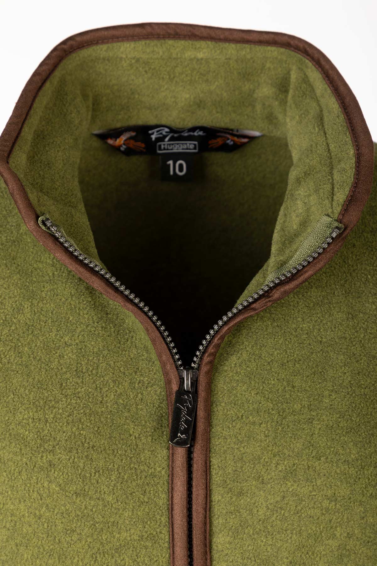 Moss - Ladies Fleece Waistcoat - Huggate