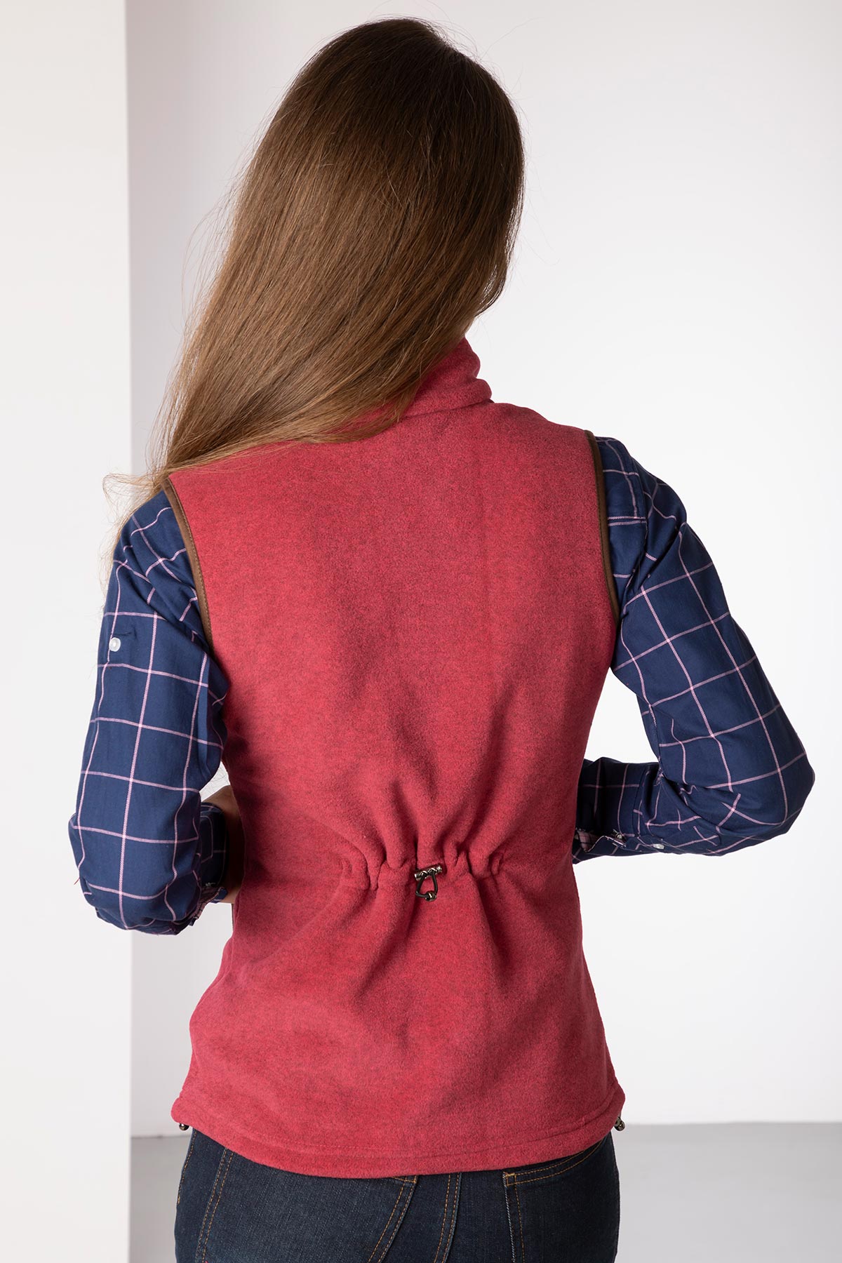 Strawberry - Ladies Huggate Fleece Waistcoat