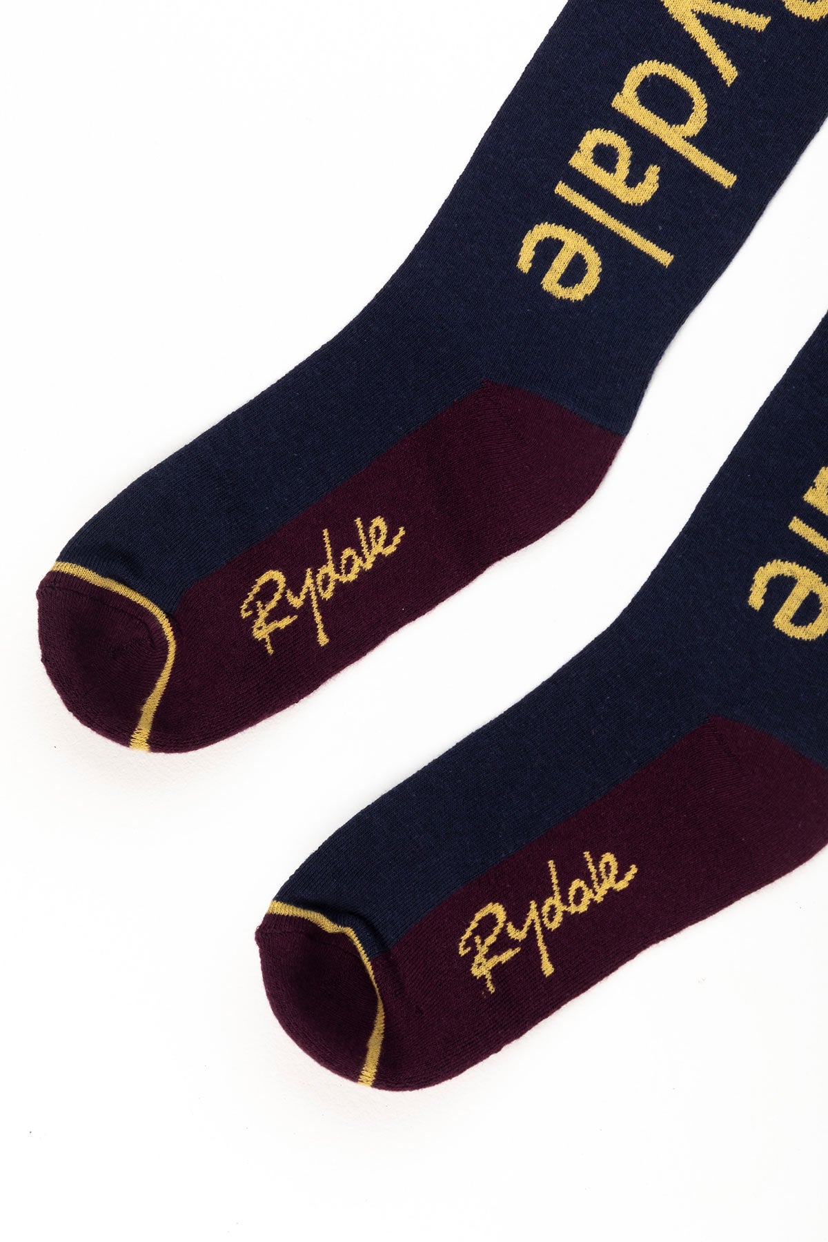 Navy - Ladies Team Rydale Knee Length Riding Socks