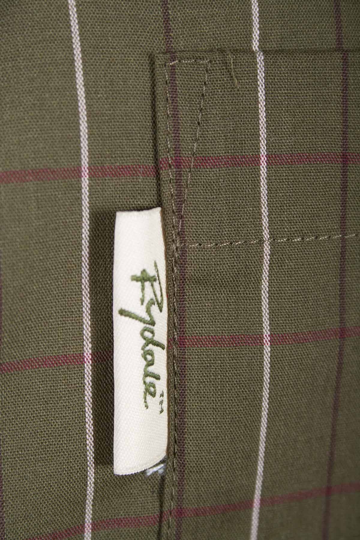 Grassington Olive - Mens Rydale Short Sleeved Shirt