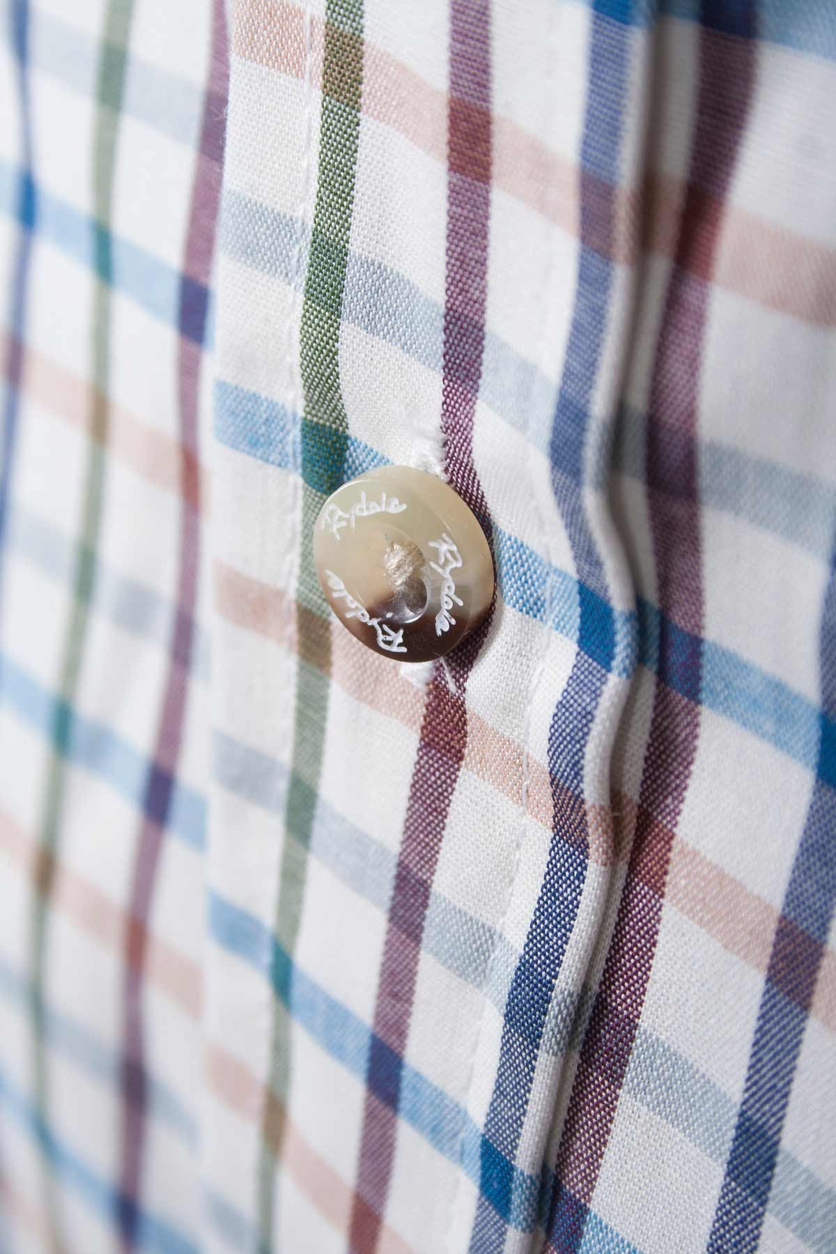 Harvest Light Check - Polycotton Short Sleeved Shirt