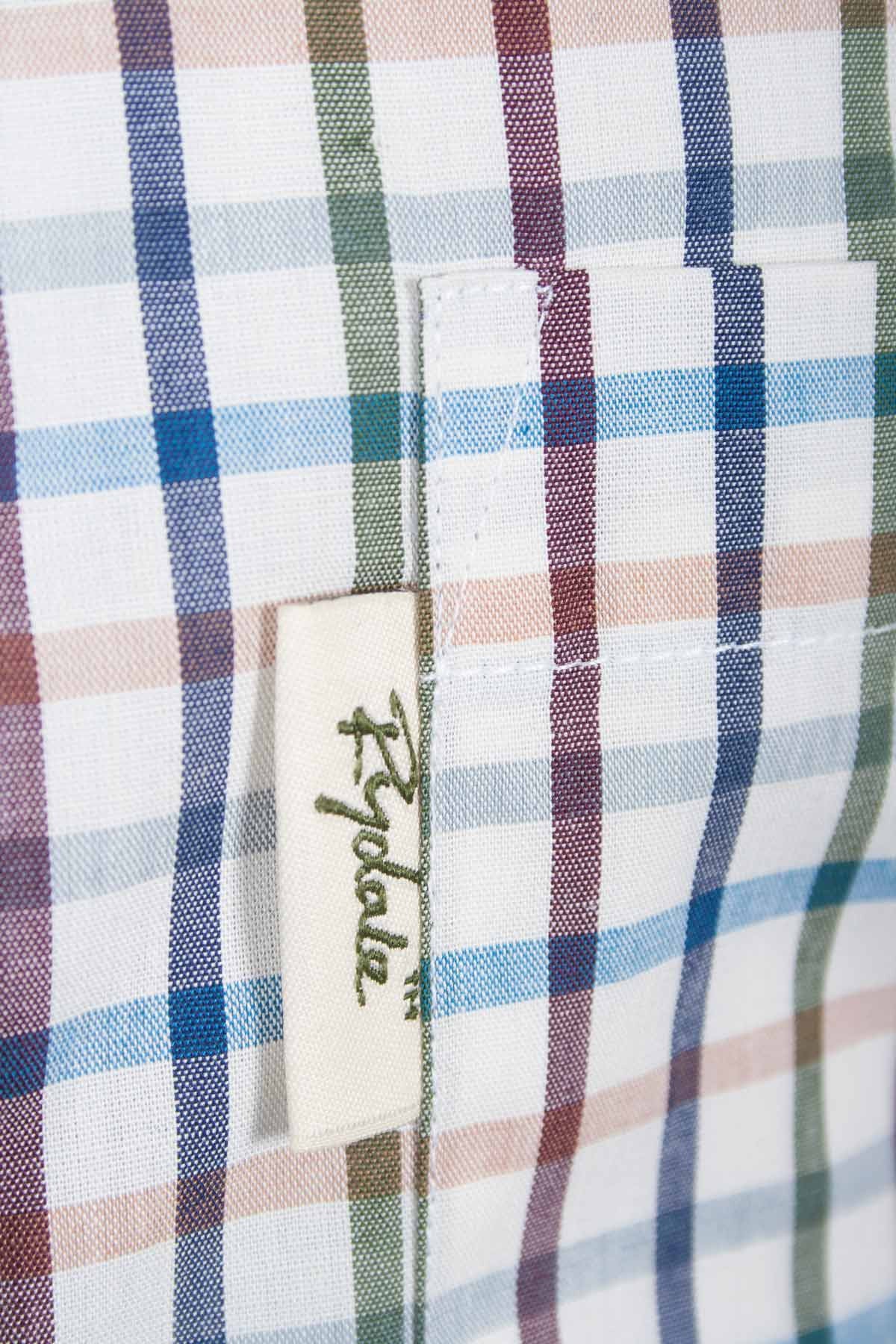 Harvest Light Check - Mens Rydale Short Sleeved Shirt