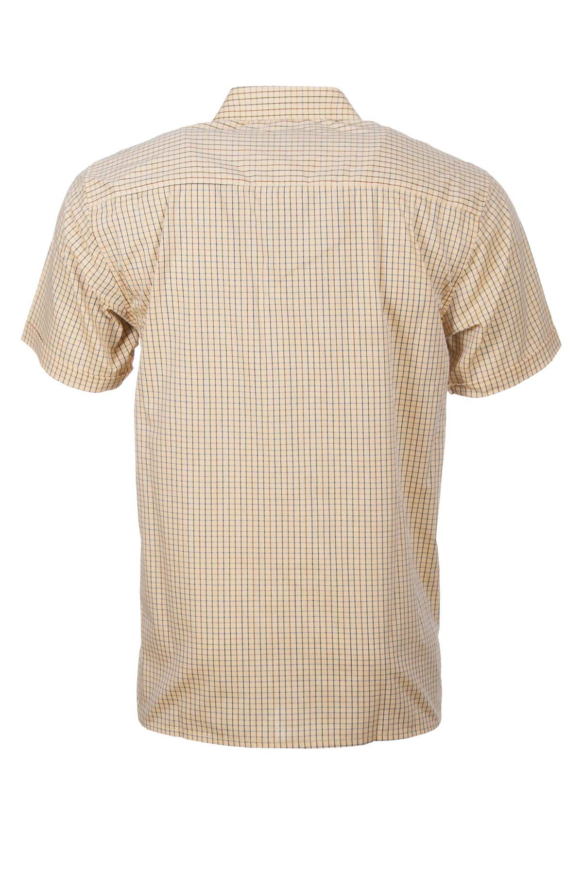 Poacher Gold - Short Sleeved Country Check Shirts