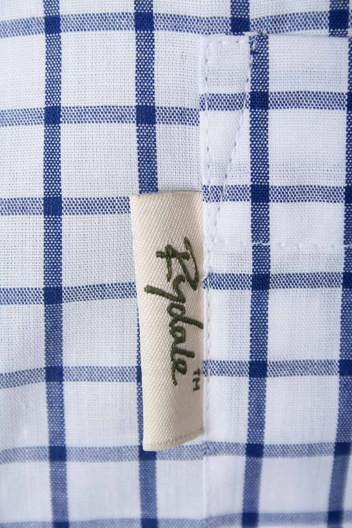 Richmond Navy/white - Mens Rydale Short Sleeved Shirt