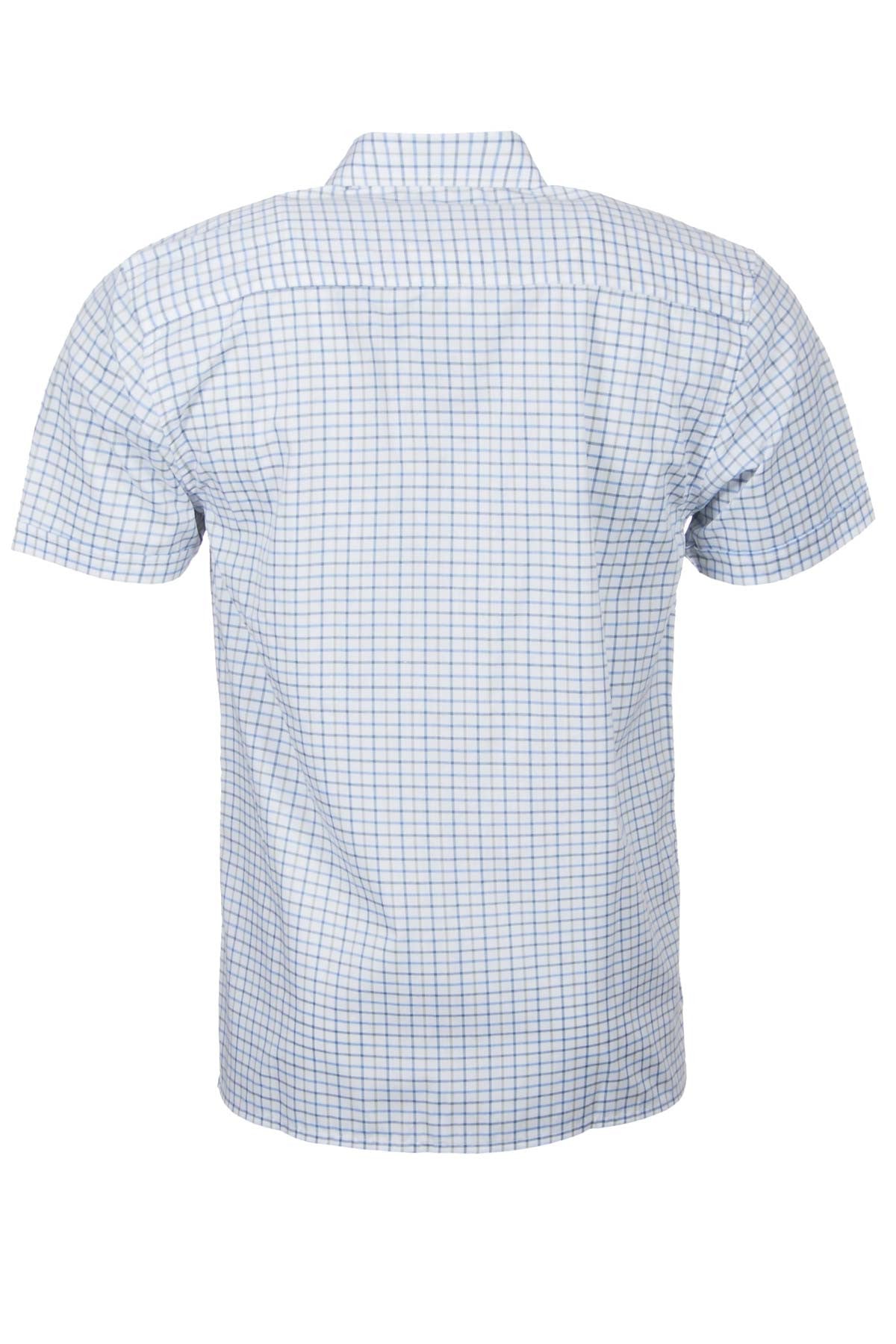 Tattersall Blue - Short Sleeved Country Check Shirts