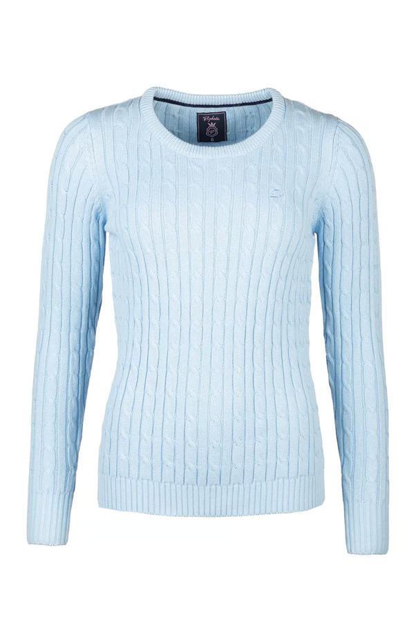 Emma V Neck Cable Knit Jumper