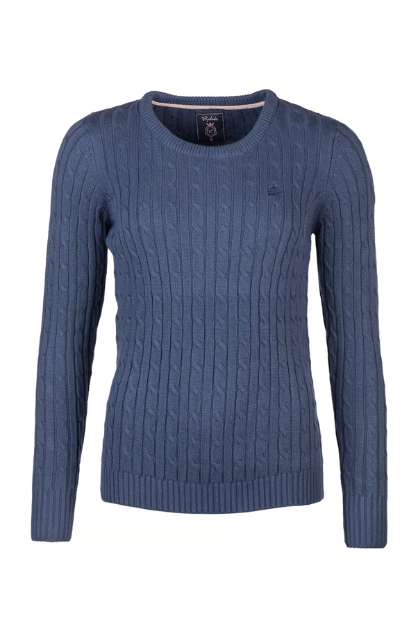 Emma V Neck Cable Knit Jumper