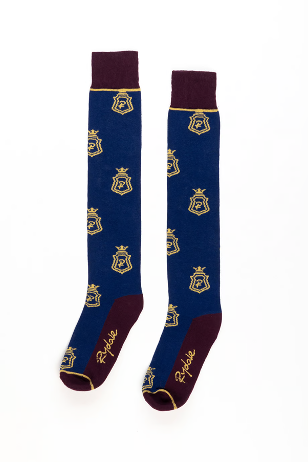 Ladies Emblem Knee Length Riding Socks