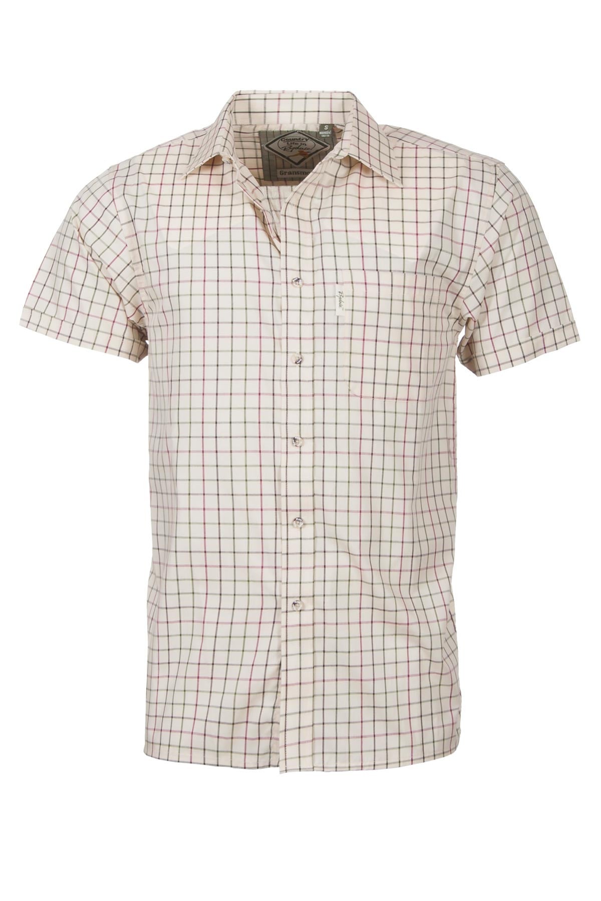 Gransmoor Lovat - Mens Easy Care Short Sleeved Shirt
