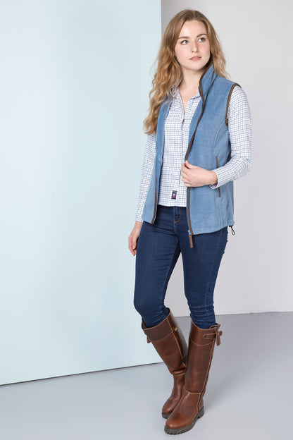 Denim - Ladies Huggate Fleece Waistcoat