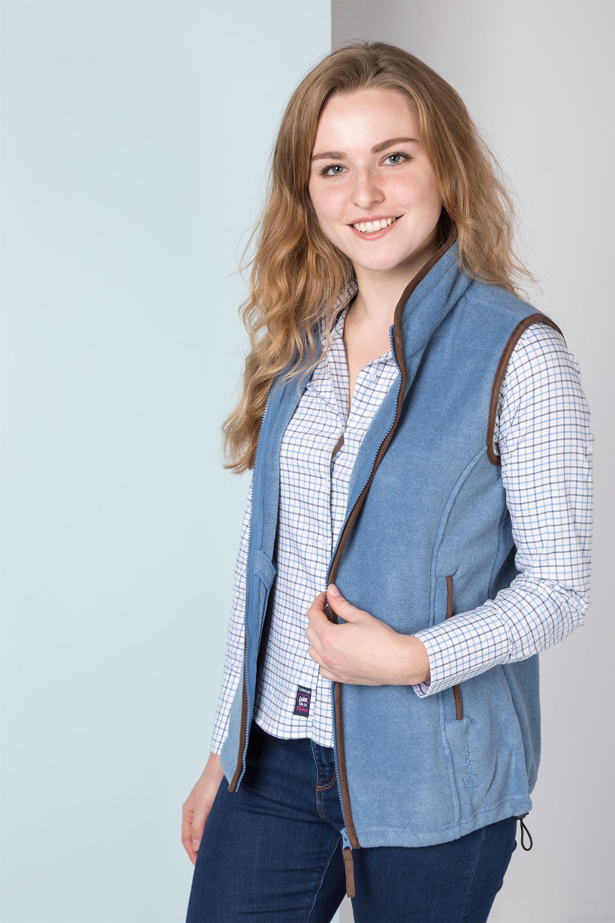 Denim - Ladies Huggate Fleece Waistcoat
