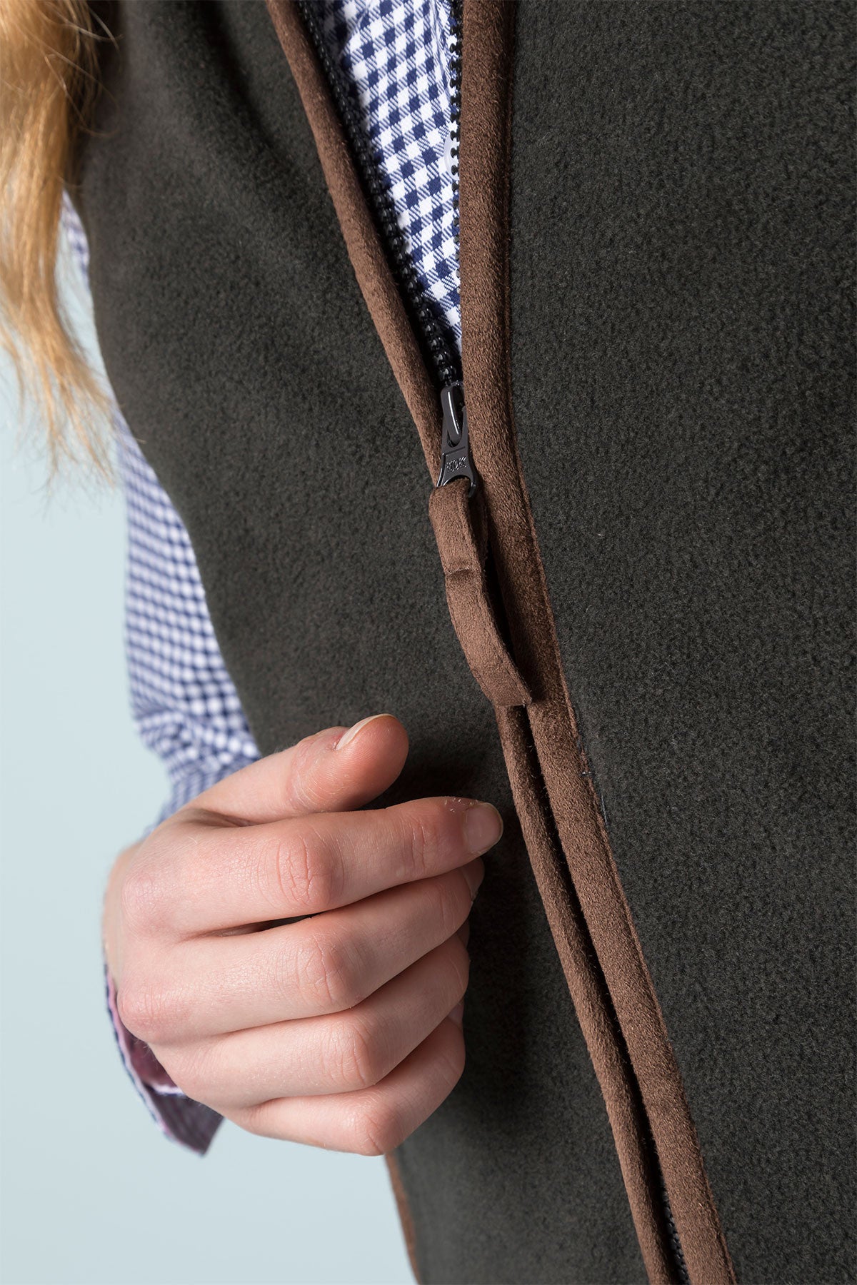Gunmetal - Ladies Huggate Fleece Waistcoat