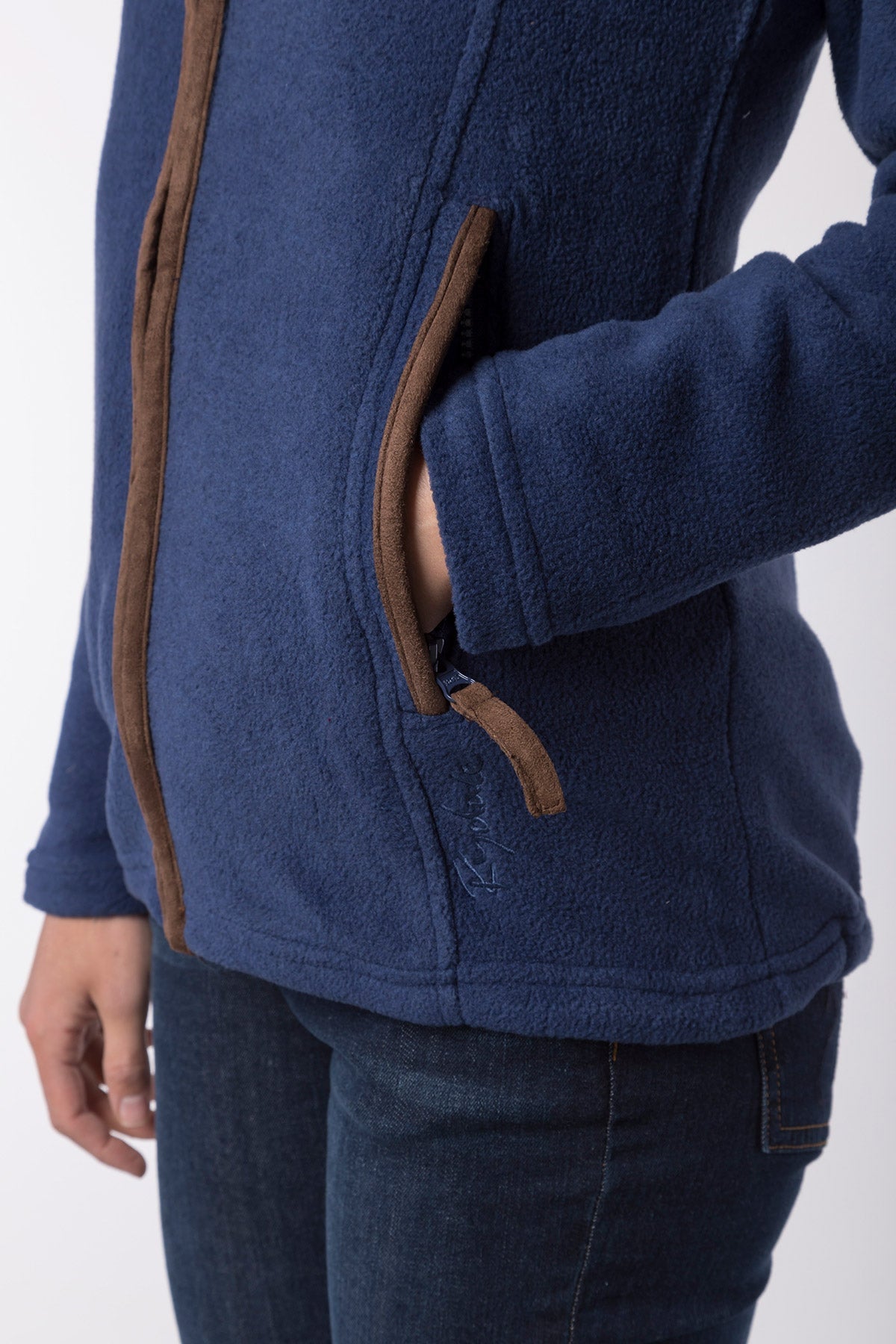 Dark Denim - Ladies Huggate Fleece Jacket