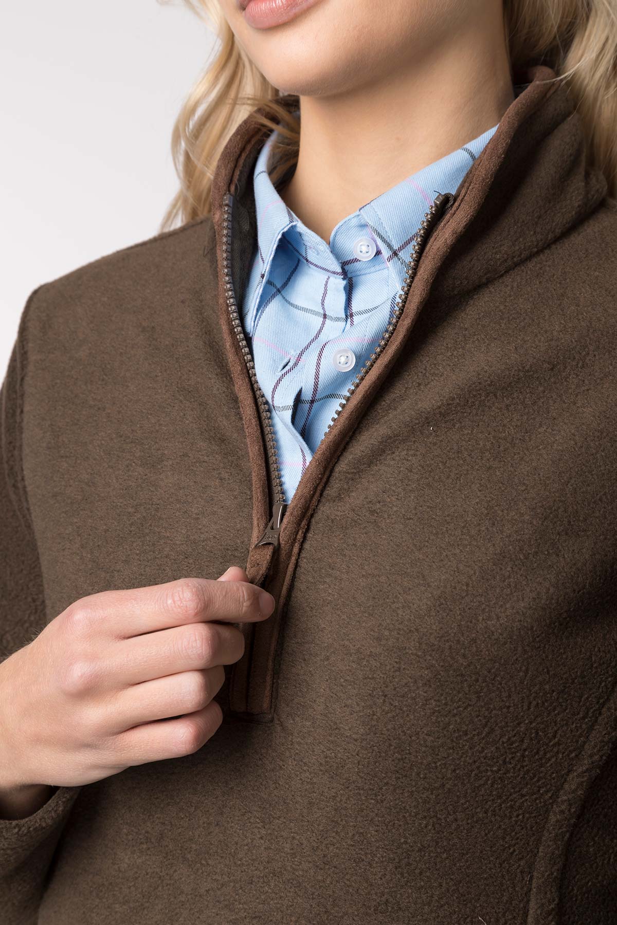 Bark - Ladies Huggate Overhead Fleece