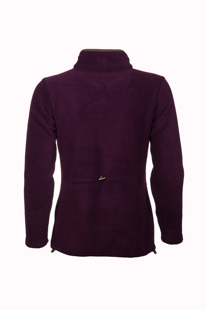 Berry - Ladies Huggate Overhead Fleece