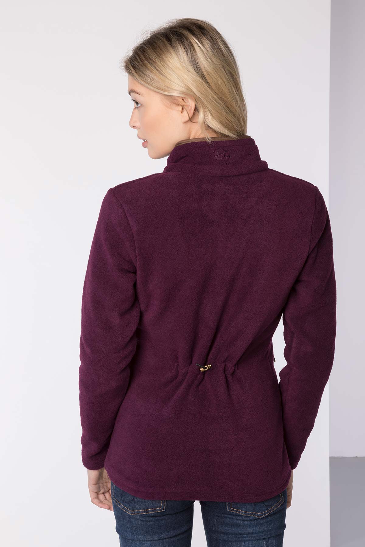 Berry - Ladies Huggate Overhead Fleece