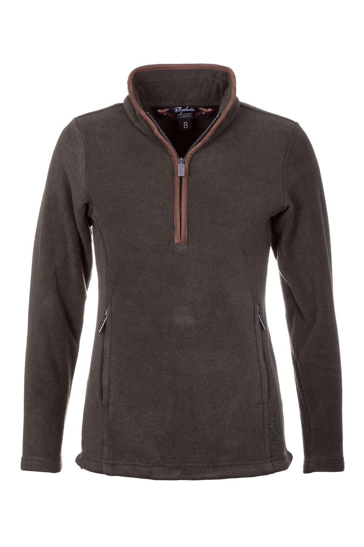 Khaki - Ladies Huggate Overhead Fleece