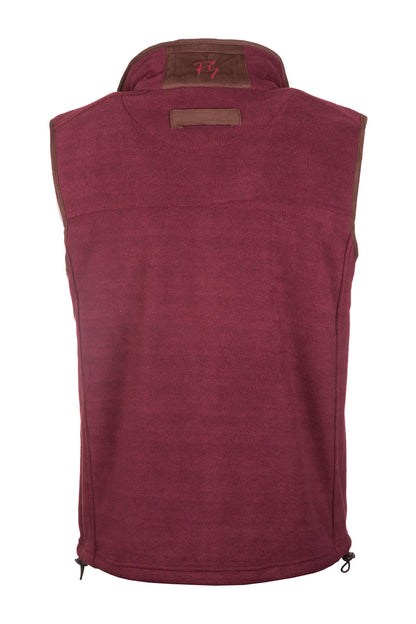 Claret - Mens Huggate Waistcoat