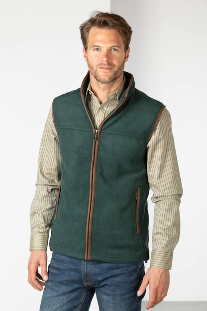Dark Forest - Men's Fleece Waistcoat - Huggate