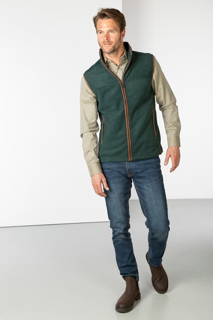 Dark Forest - Men's Fleece Waistcoat - Huggate