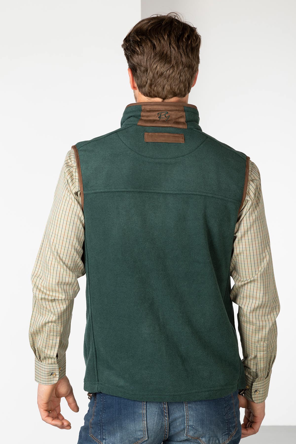 Dark Forest - Men's Fleece Waistcoat - Huggate