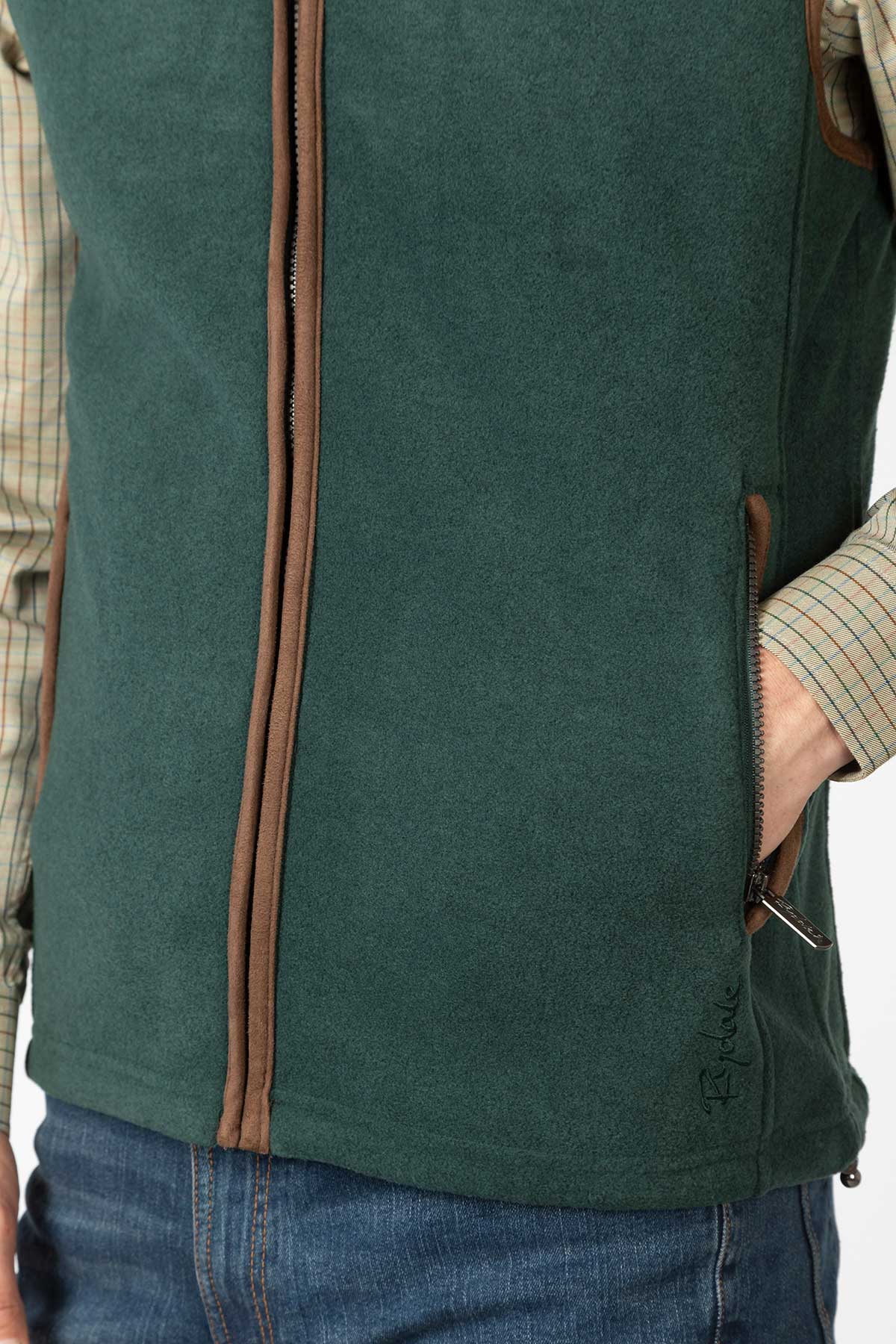 Dark Forest - Men's Fleece Waistcoat - Huggate