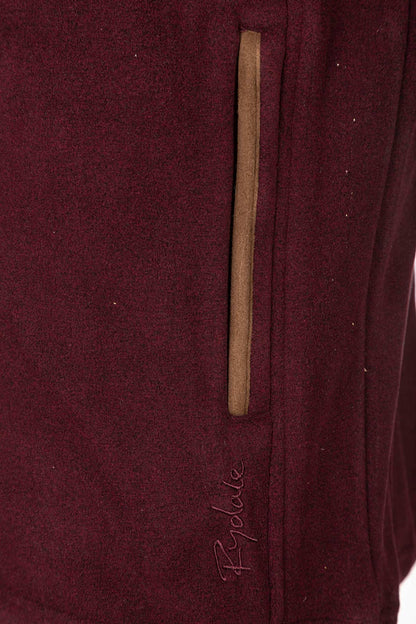 Marl Burgundy - Mens Huggate Waistcoat