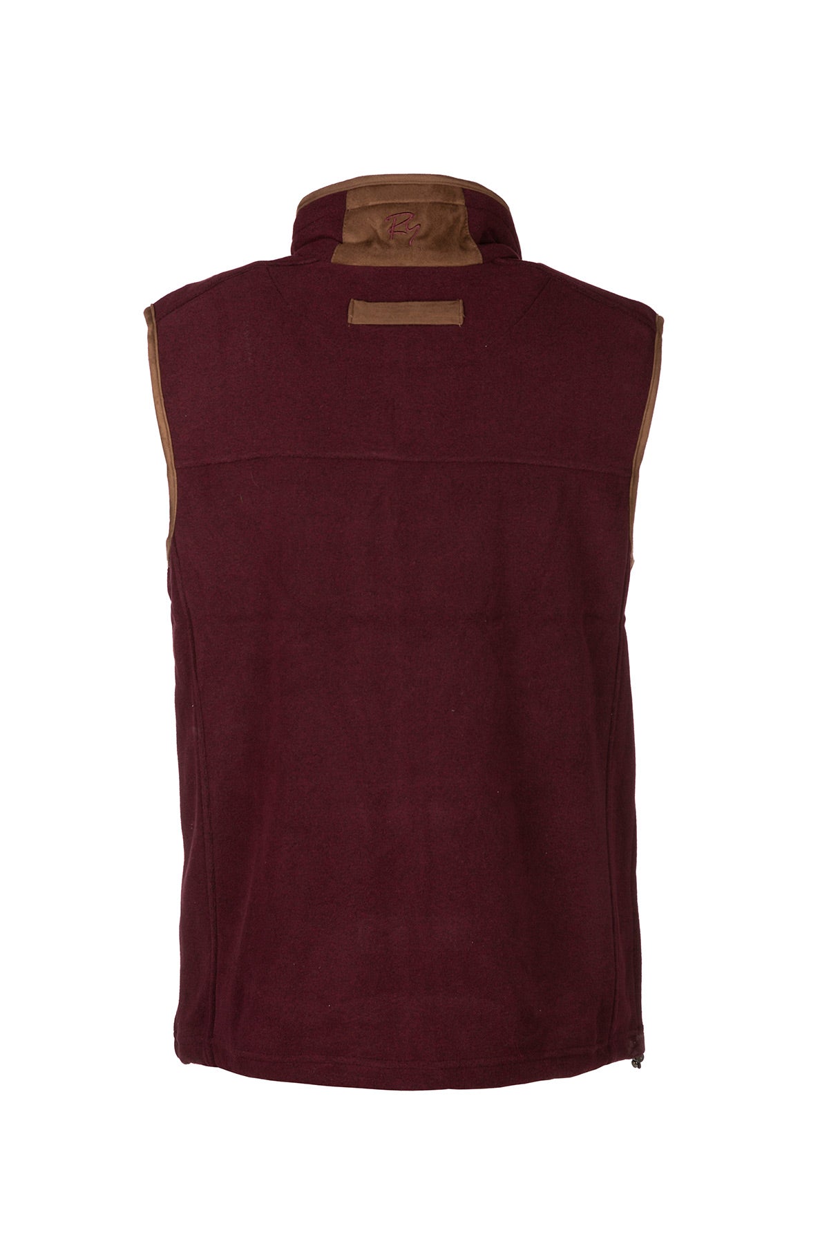 Marl Burgundy - Mens Huggate Waistcoat