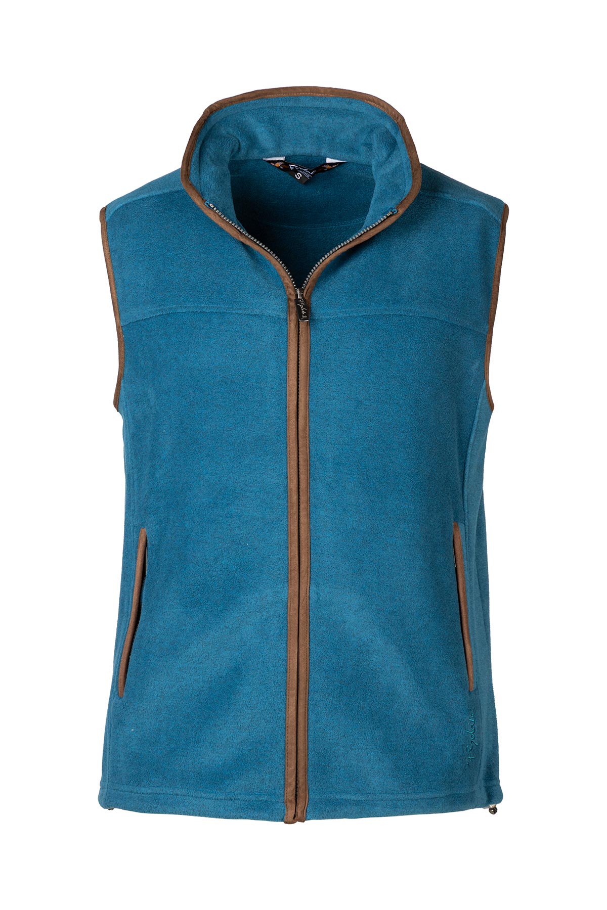 Petrol - Men's Fleece Waistcoat - Huggate