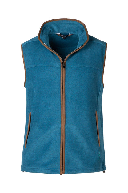 Petrol - Men's Fleece Waistcoat - Huggate