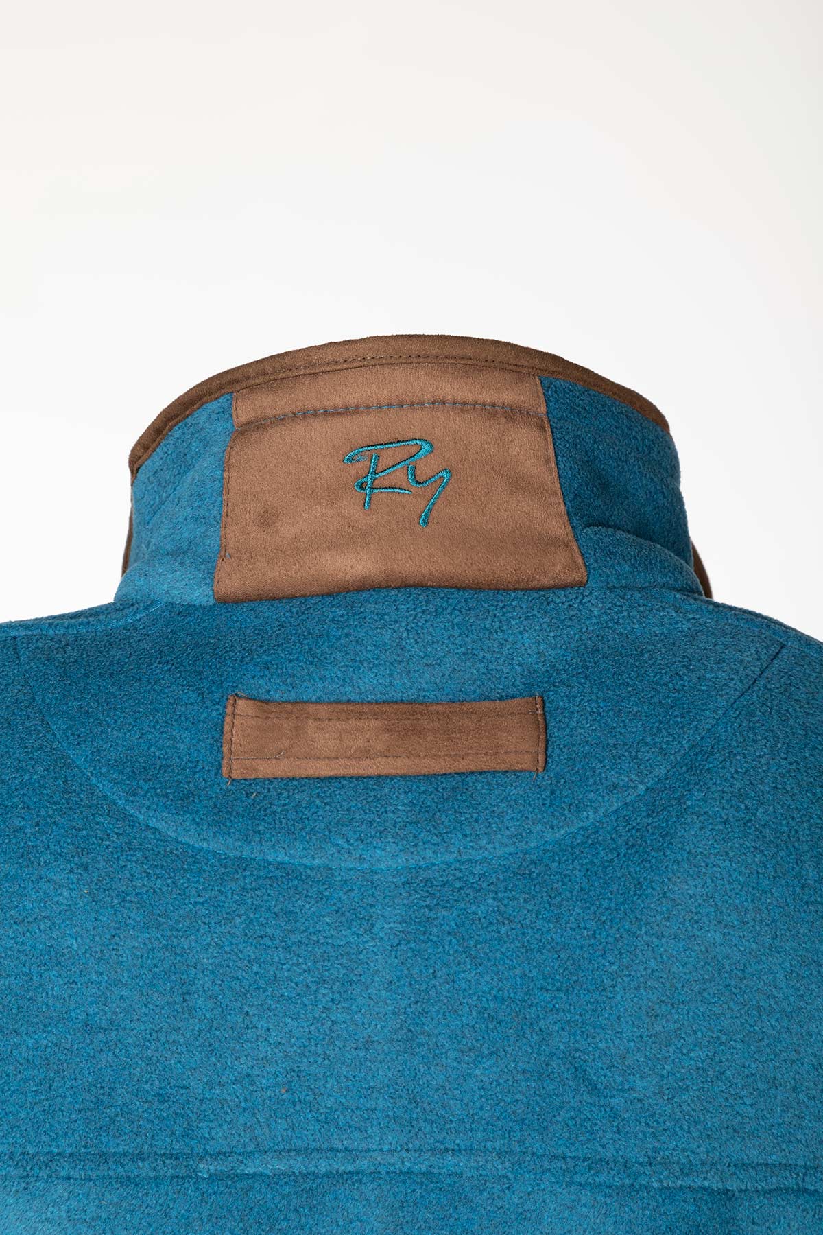 Petrol - Men's Fleece Waistcoat - Huggate