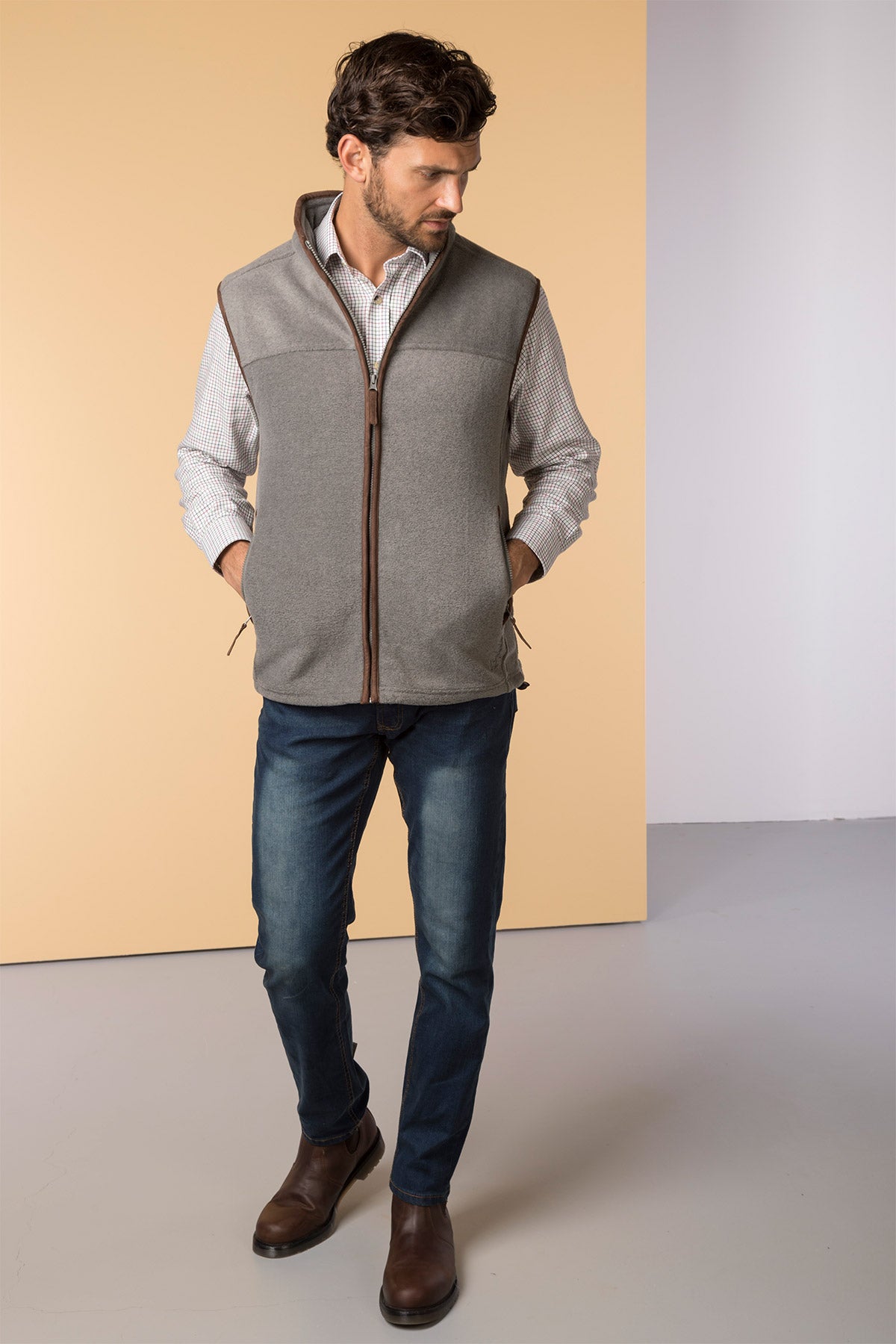 Sage - Mens Huggate Waistcoat