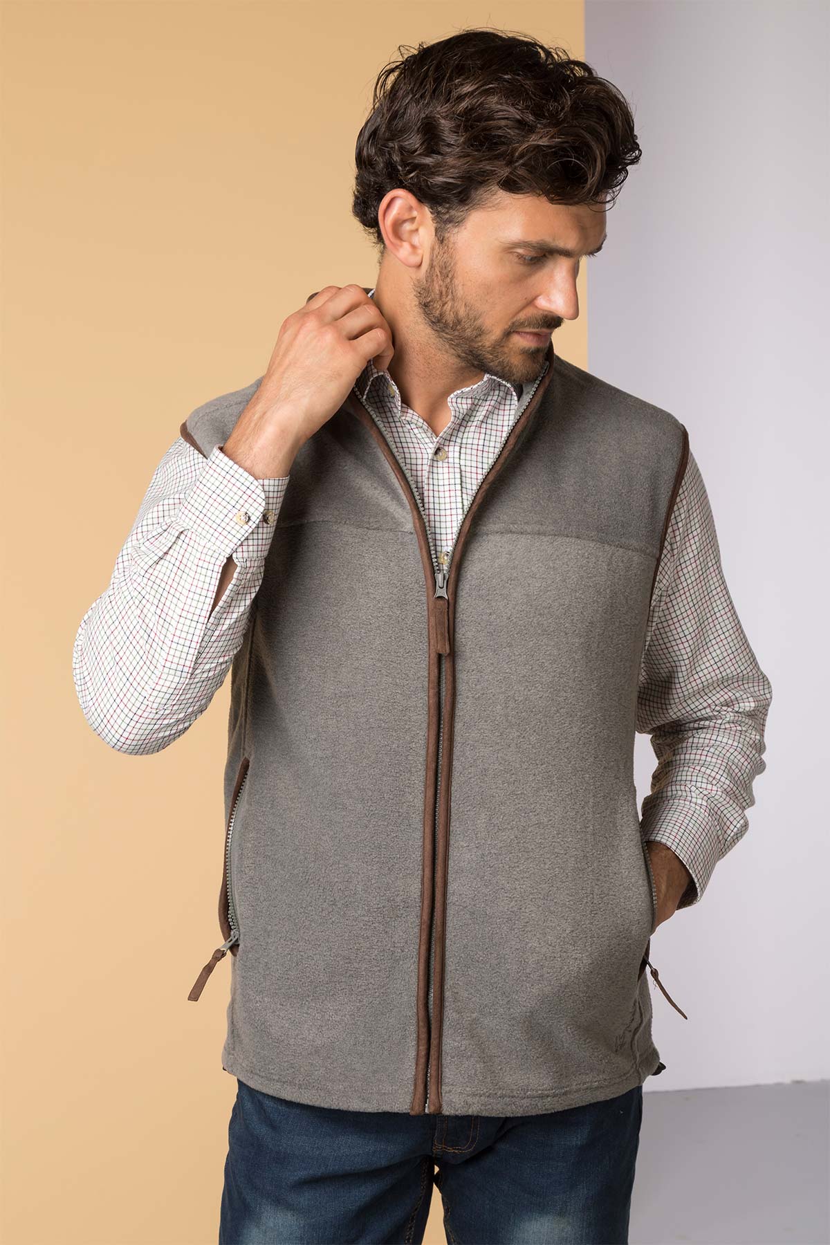 Sage - Mens Huggate Waistcoat