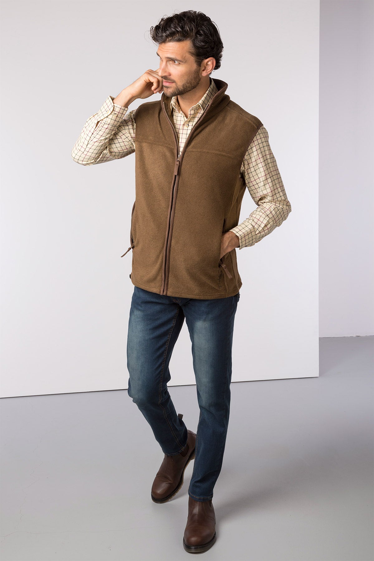 Sandstone - Mens Huggate Waistcoat