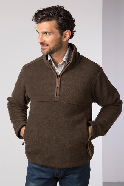 Bark - Mens Huggate Overhead Fleece
