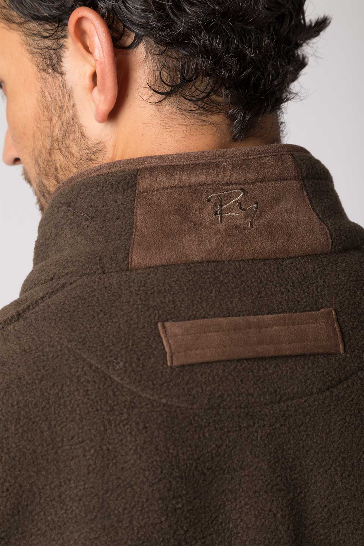 Bark - Mens Huggate Overhead Fleece