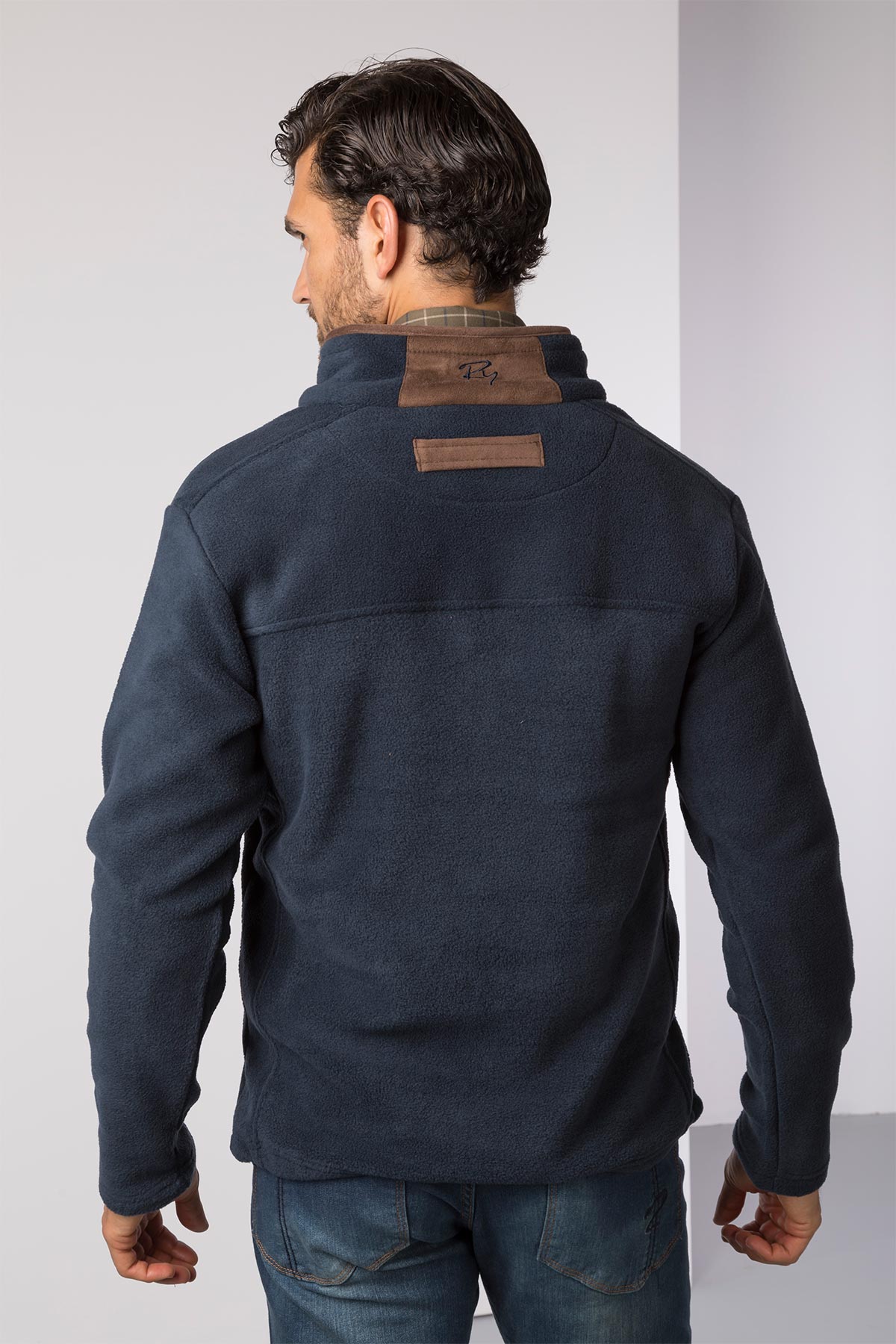 Ink - Mens Huggate Overhead Fleece