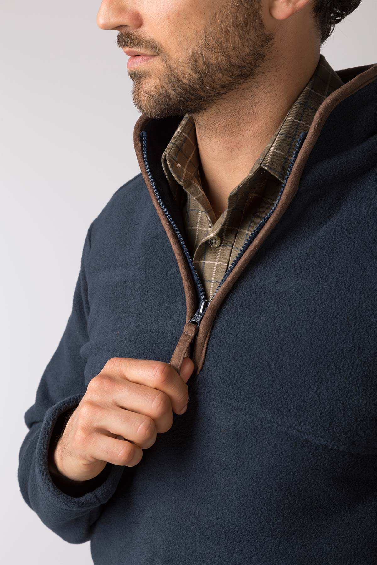 Ink - Mens Huggate Overhead Fleece