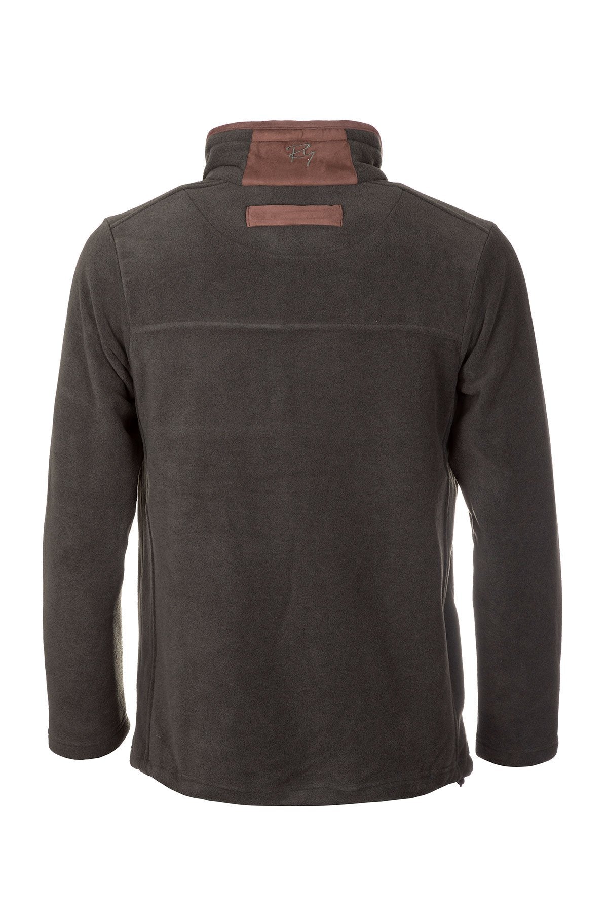 Khaki - Mens Huggate Overhead Fleece