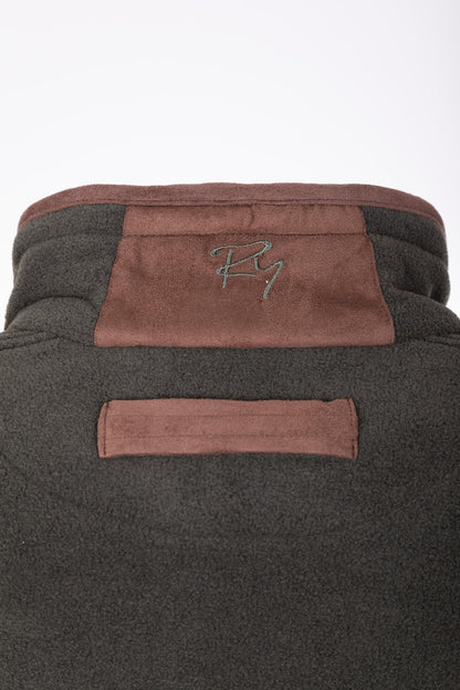 Khaki - Mens Huggate Overhead Fleece