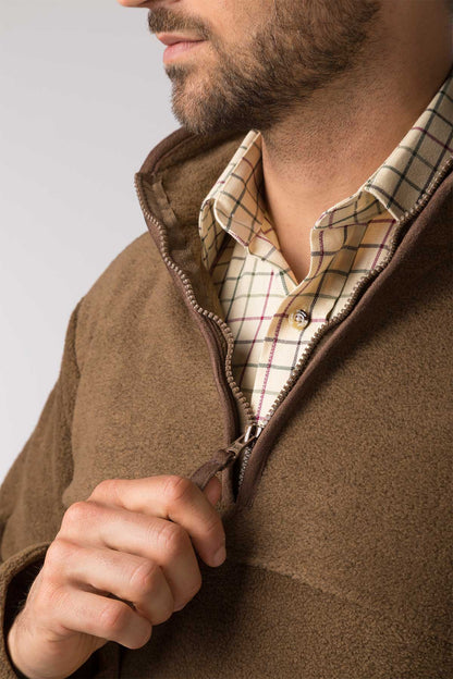 Sandstone - Mens Huggate Overhead Fleece